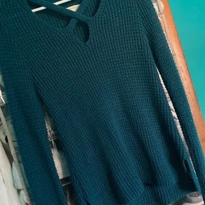 Teal sweater by Aeropostale